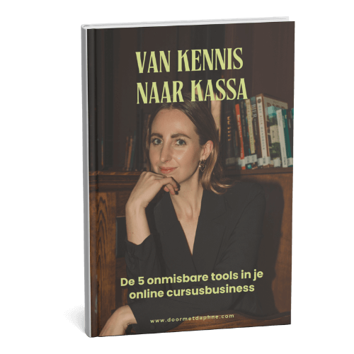 Omslag gratis e-book van kennis naar kassa